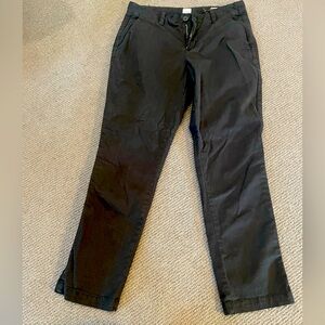 Gap black Girlfriend chinos. 2P